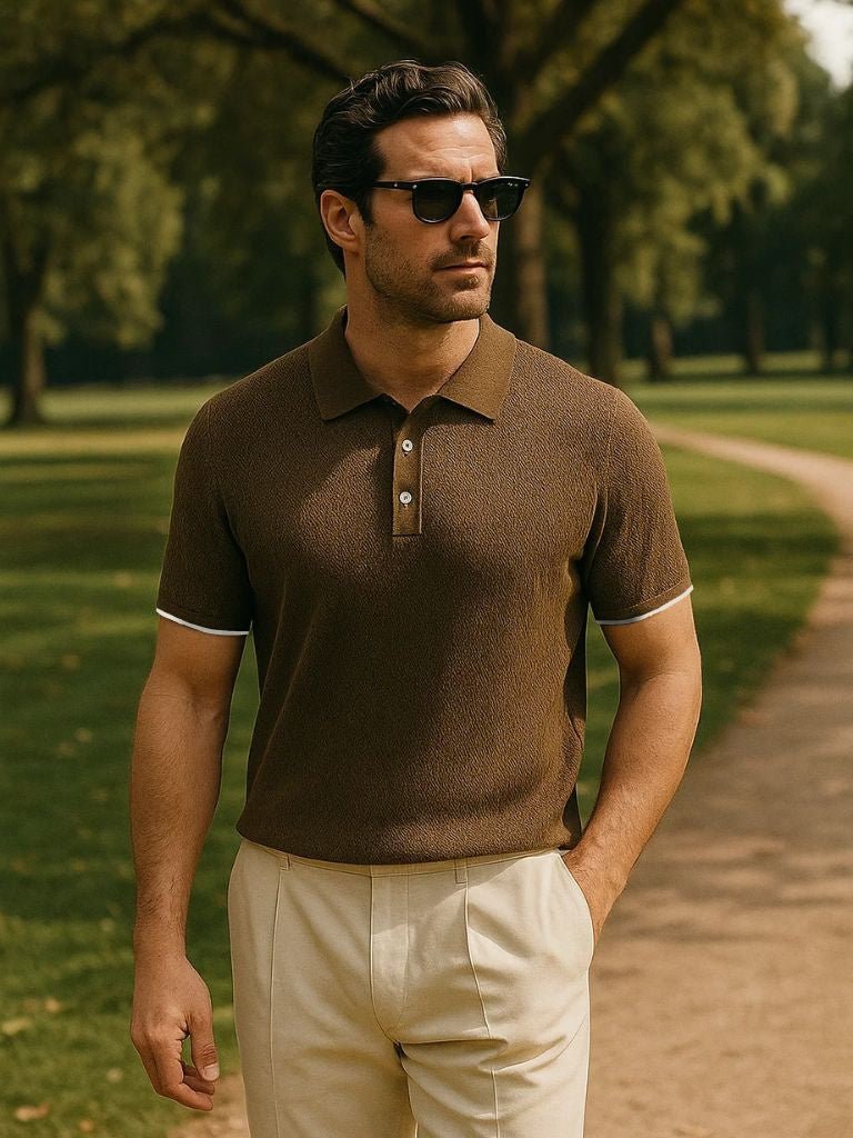 Polo en tricot Brownston - Leviana 