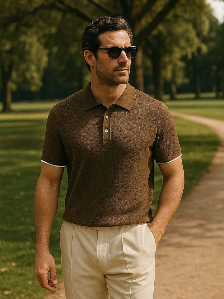 Polo en tricot Brownston - Leviana 