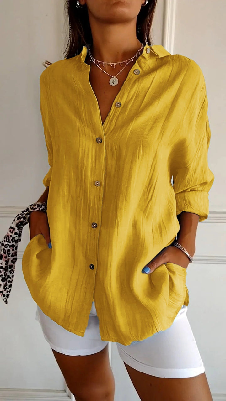 Krisha - Blouse Élégant Oversize 