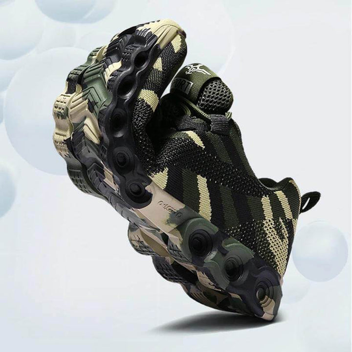 Baskets militaires camouflage respirantes 