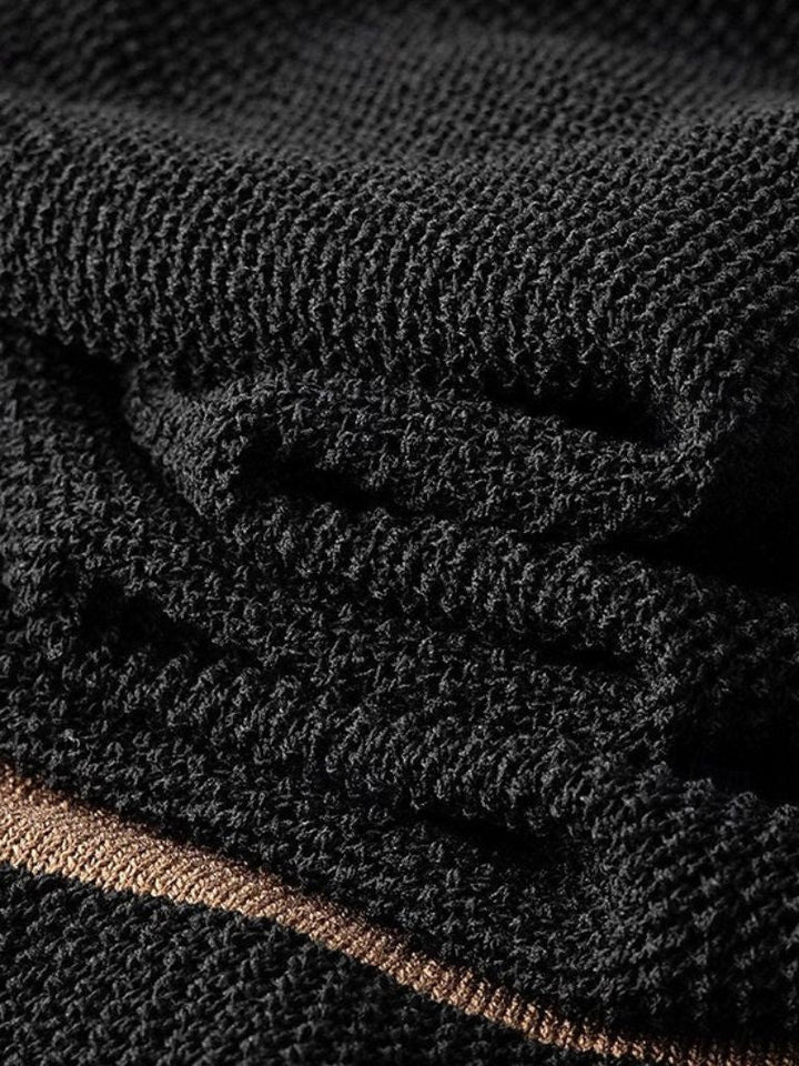 Polo de lignée caramel – Leviana 