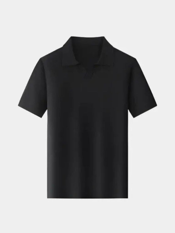 Polo en tricot sans boutons décontracté - Leviana 