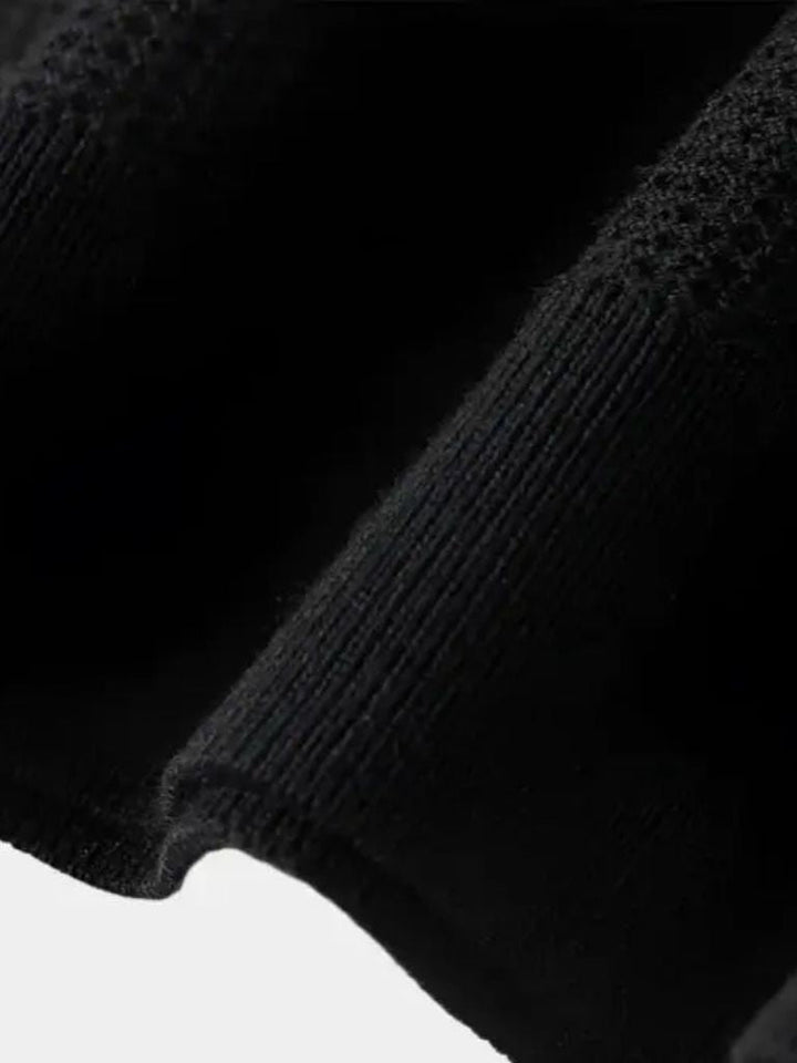 Polo en tricot sans boutons décontracté - Leviana 