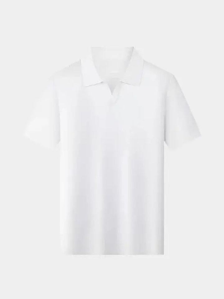 Polo en tricot sans boutons décontracté - Leviana 