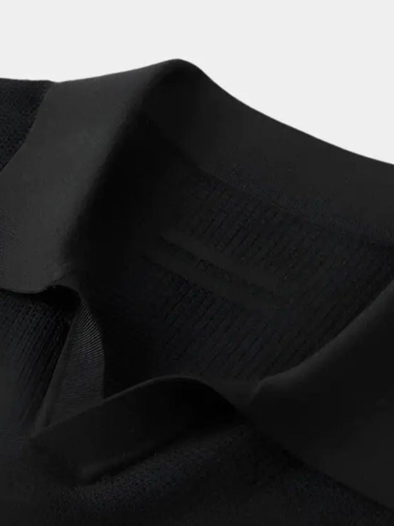 Polo en tricot sans boutons décontracté - Leviana 