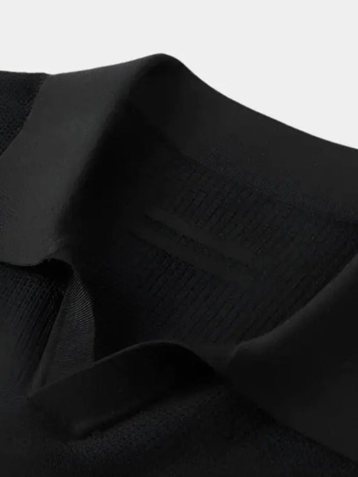 Polo en tricot sans boutons décontracté - Leviana 