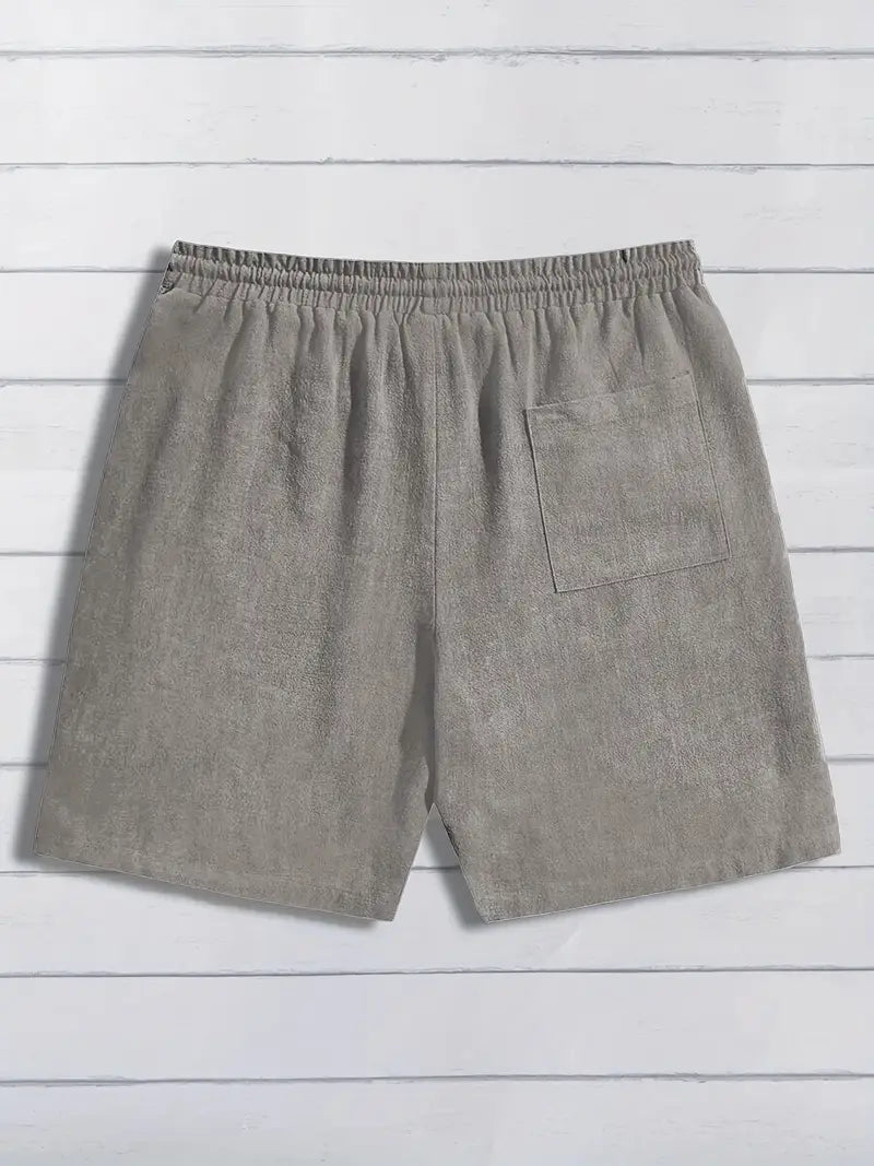 Shorts en lin décontractés 