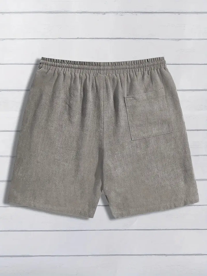 Shorts en lin décontractés 