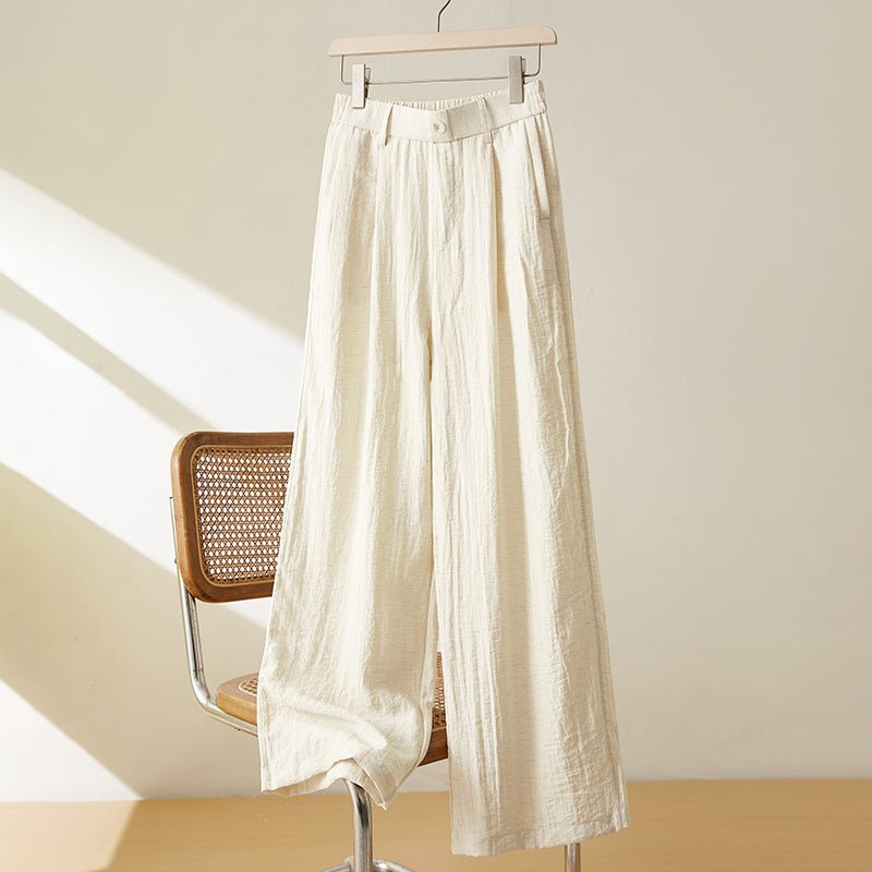 Pantalon en lin oversize Karina pour femmes 