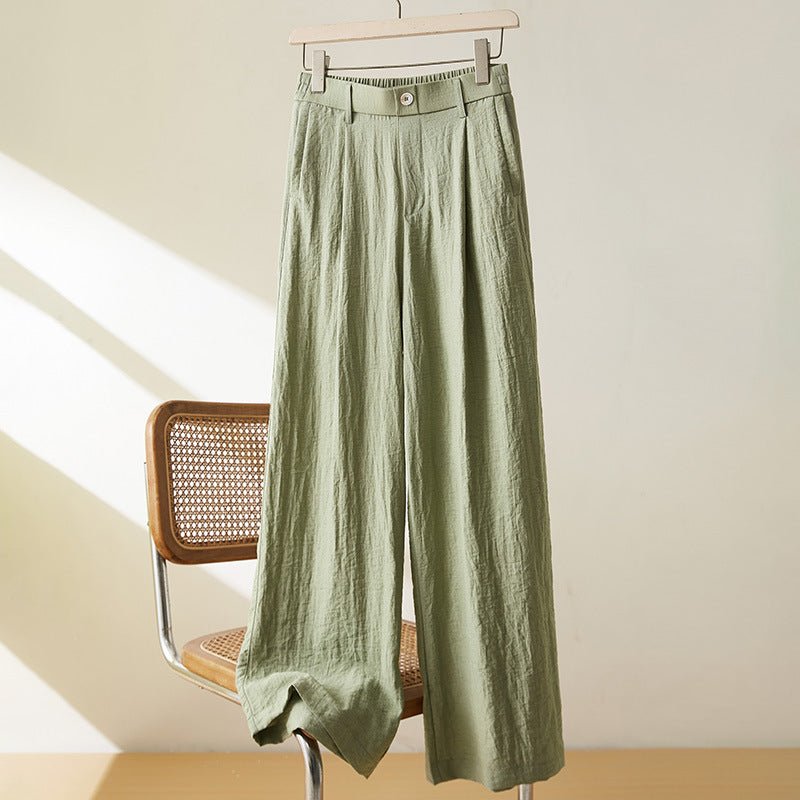 Pantalon en lin oversize Karina pour femmes 