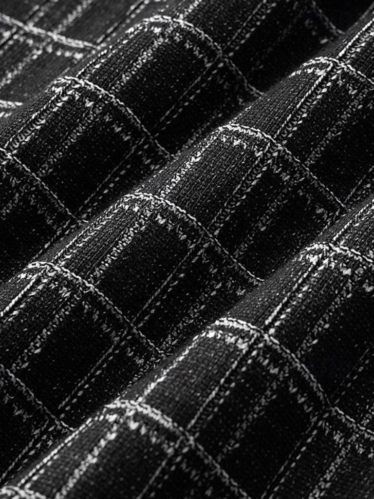 Polo en maille noir classique - Leviana 