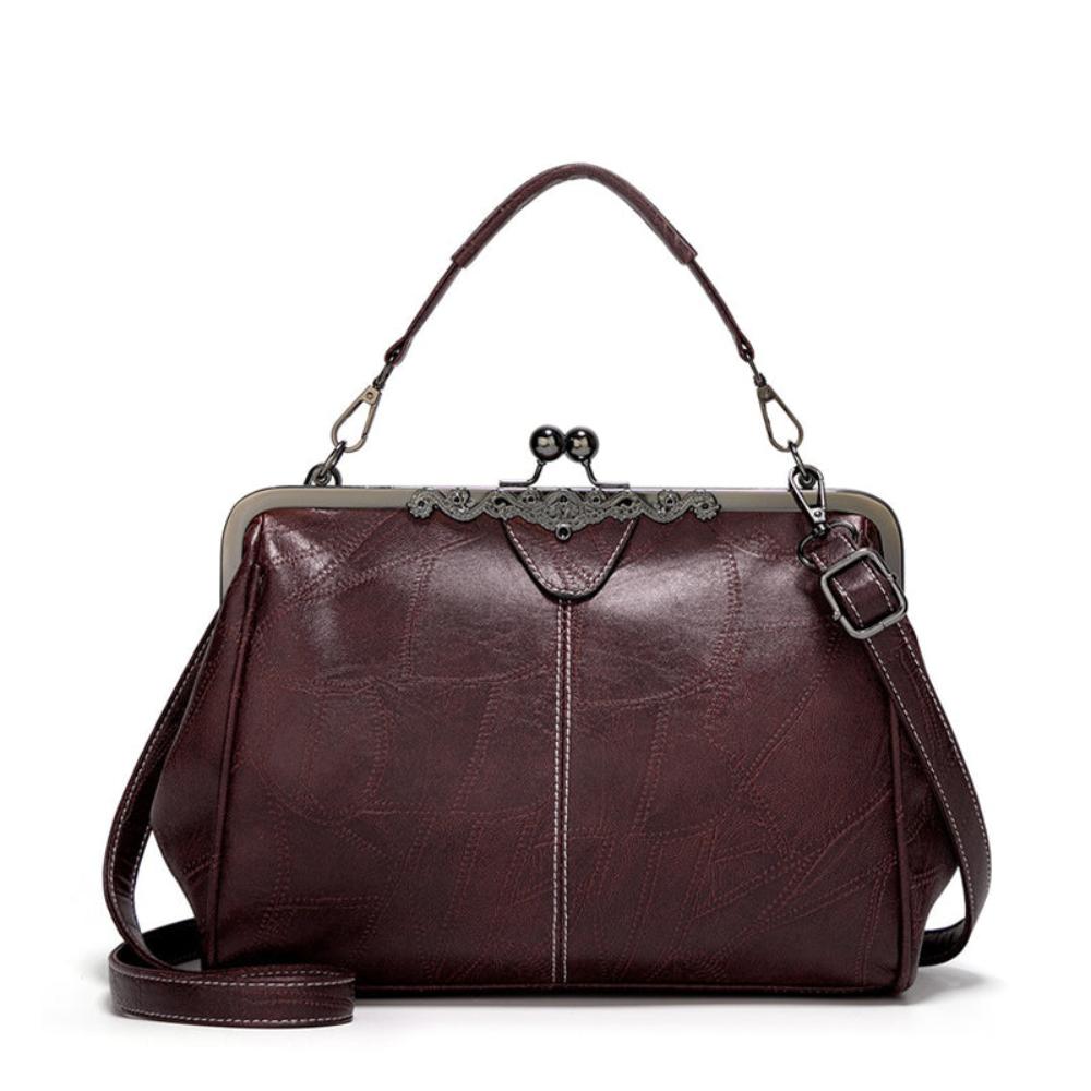 Mila | Sac Vintage Intemporel avec Fermeture Élégante à Fermoir 