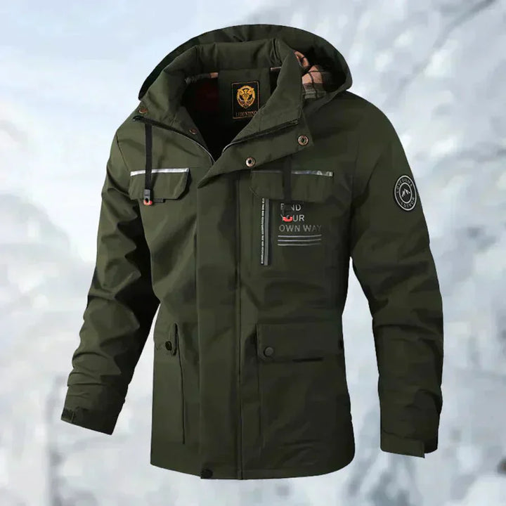 Velur™ | Veste d'extérieur confortable, coupe-vent et imperméable 