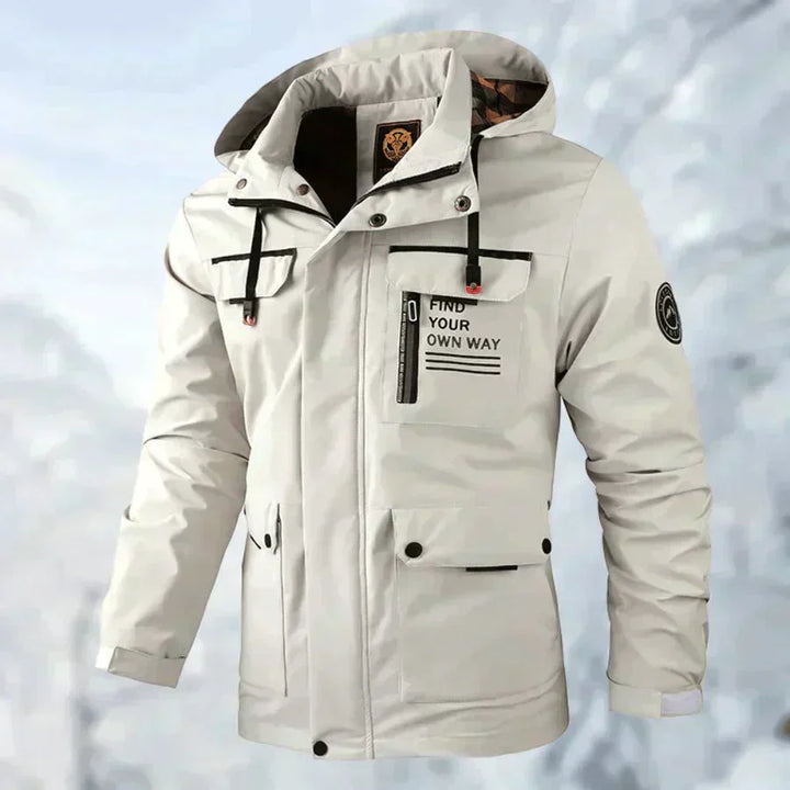 Velur™ | Veste d'extérieur confortable, coupe-vent et imperméable 