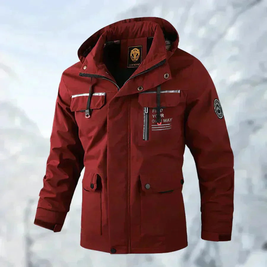 Velur™ | Veste d'extérieur confortable, coupe-vent et imperméable 