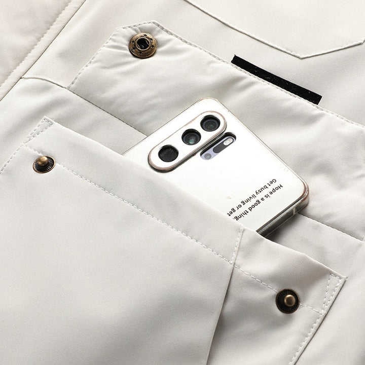 Velur™ | Veste d'extérieur confortable, coupe-vent et imperméable 