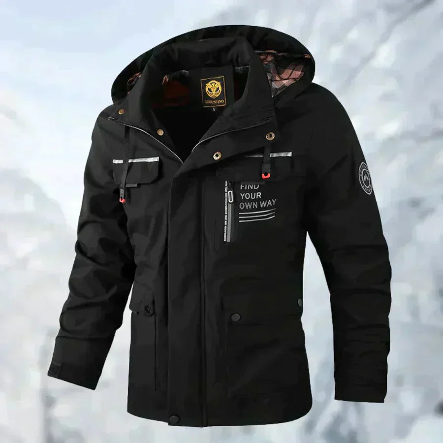 Velur™ | Veste d'extérieur confortable, coupe-vent et imperméable 