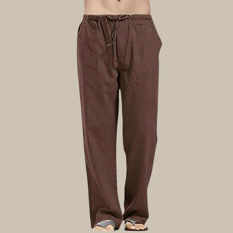 Pantalon en lin de Madère 
