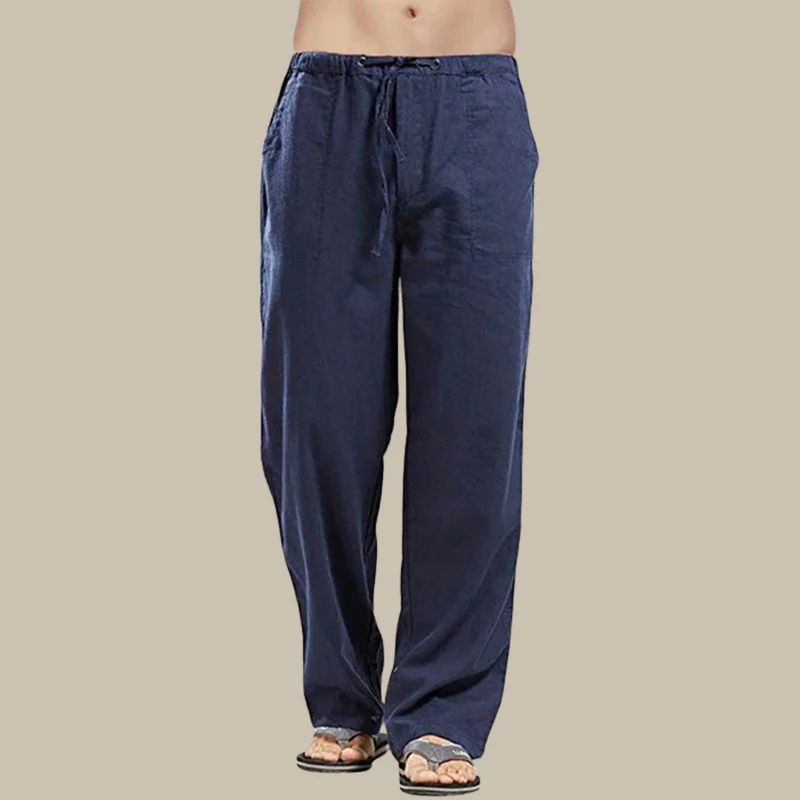 Pantalon en lin de Madère 