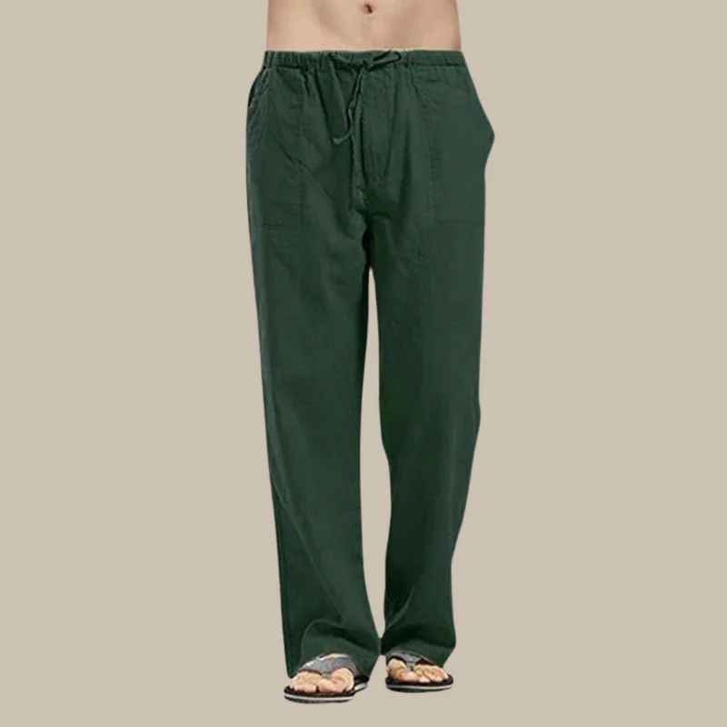 Pantalon en lin de Madère 
