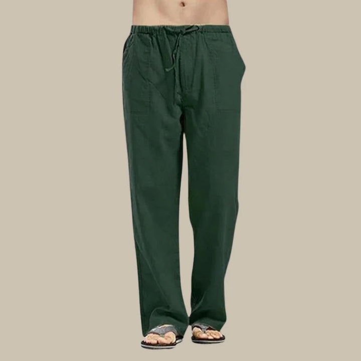 Pantalon en lin de Madère 