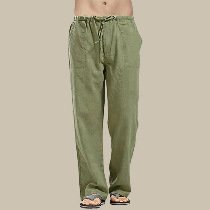 Pantalon en lin de Madère 