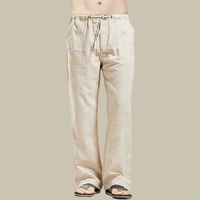Pantalon en lin de Madère 