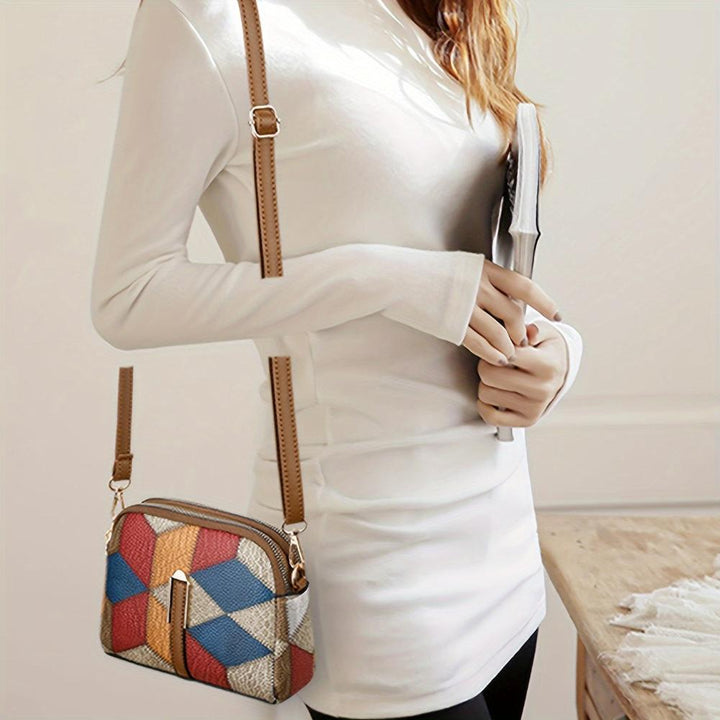 Clio | Mini Sac Bandoulière Patchwork 