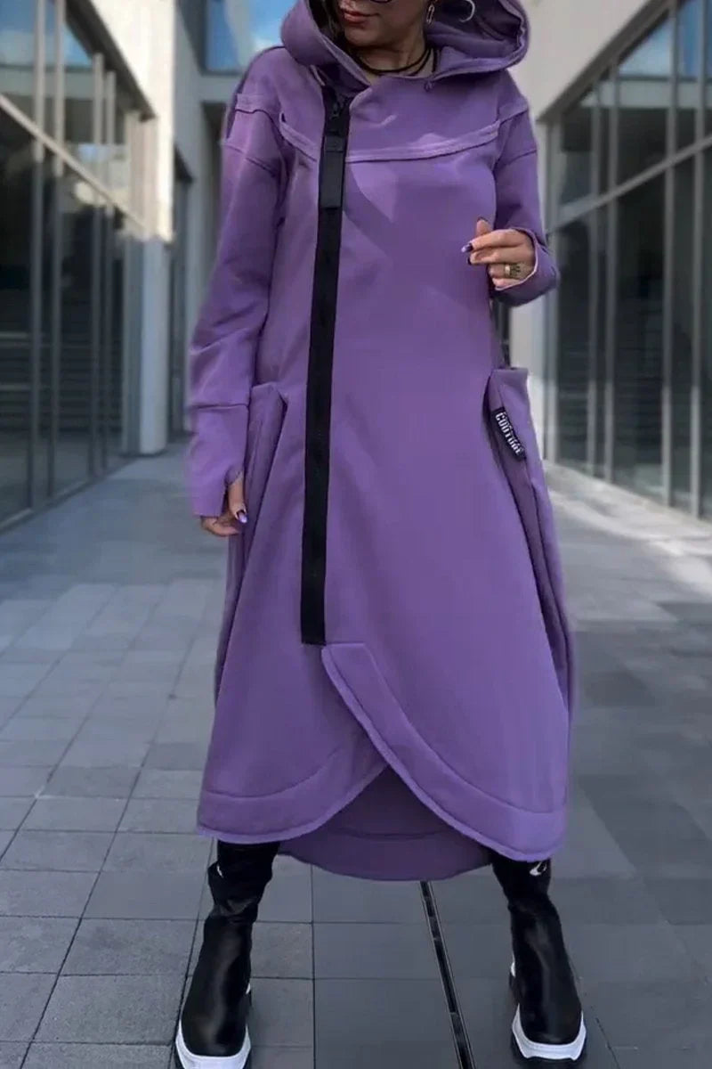 Selene™ | Manteau long avec capuche 