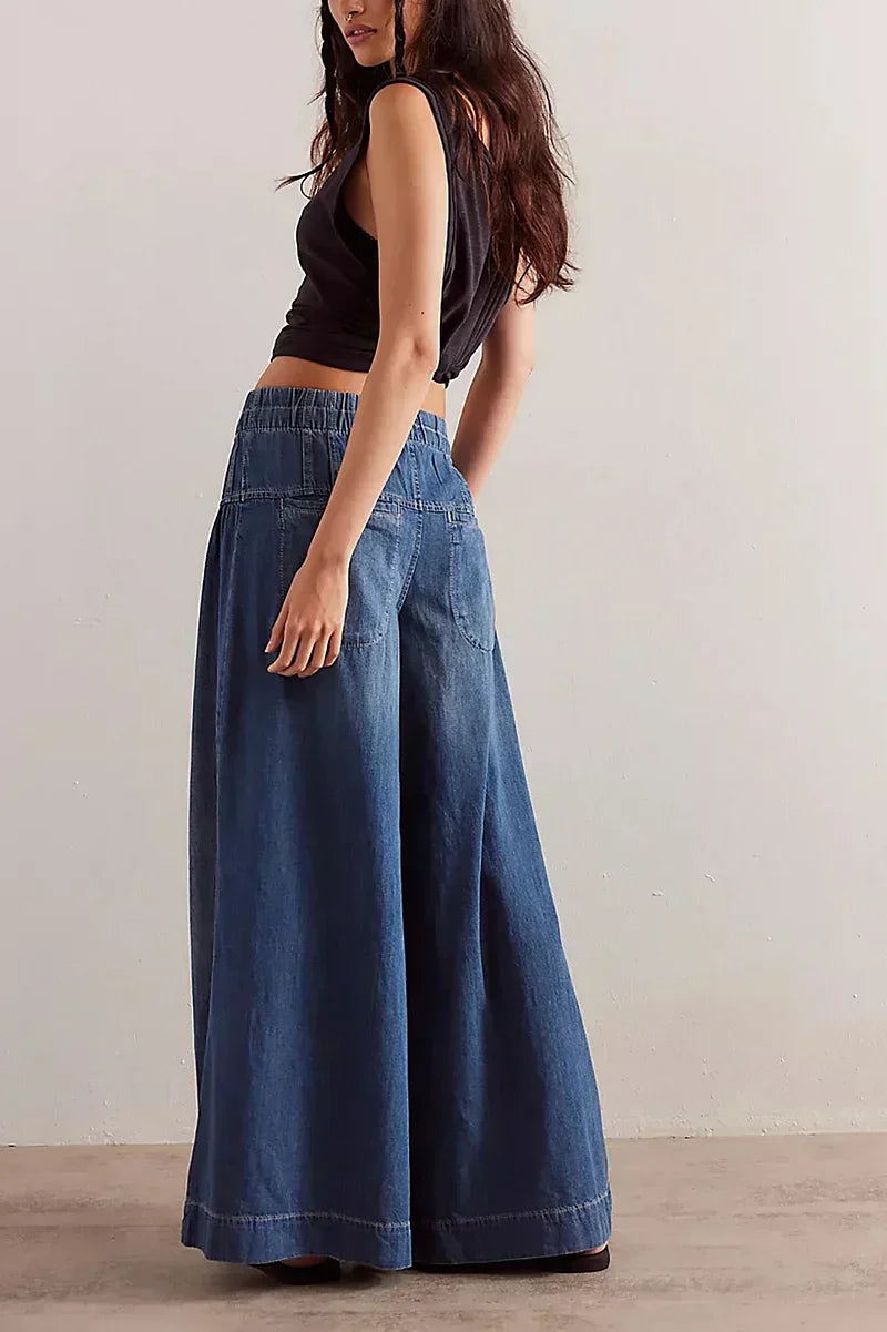 Jeans amples et élégants 