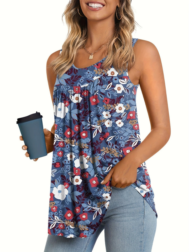 Eline - Blouse légère à fleurs 