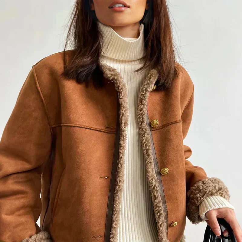 Cordelia™ | Luxe Leather Jacket