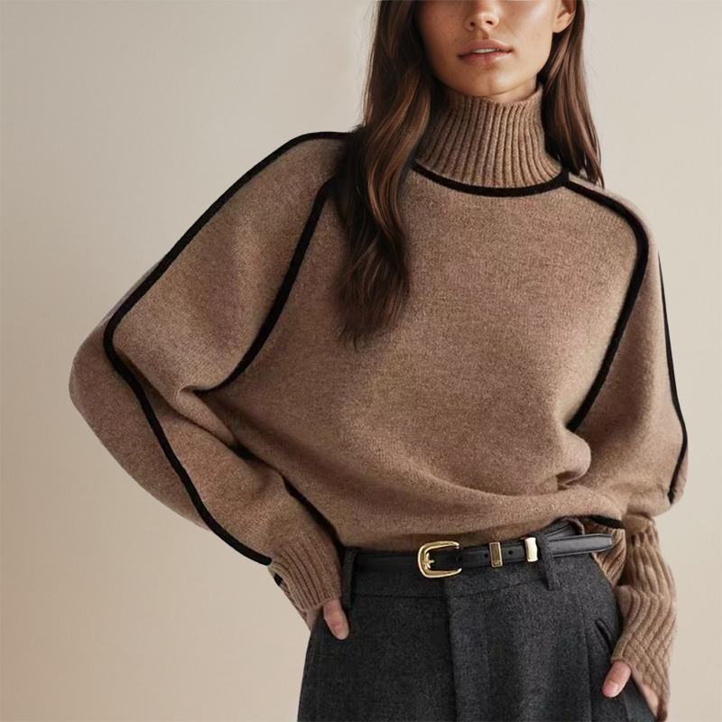 Lara | Pull à col roulé pour femme 