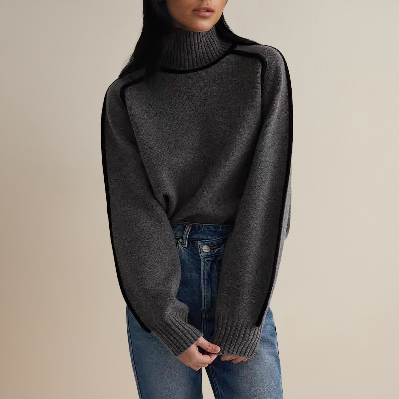 Lara | Pull à col roulé pour femme 