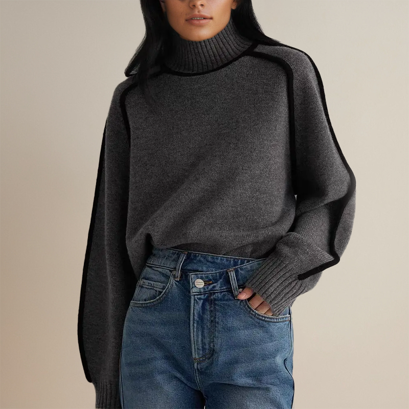 Lara | Pull à col roulé pour femme 