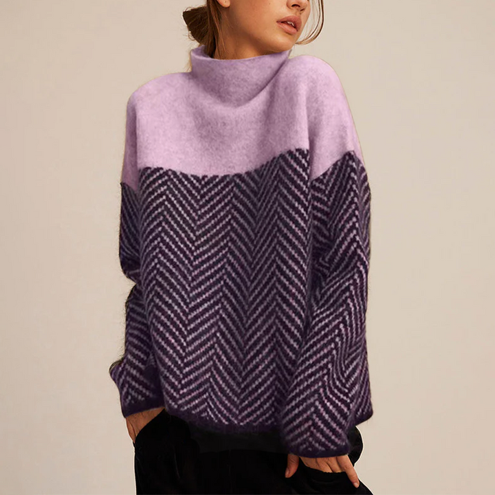 ADELIE | Col roulé premium fabriqué à partir d'un tricot exquis 
