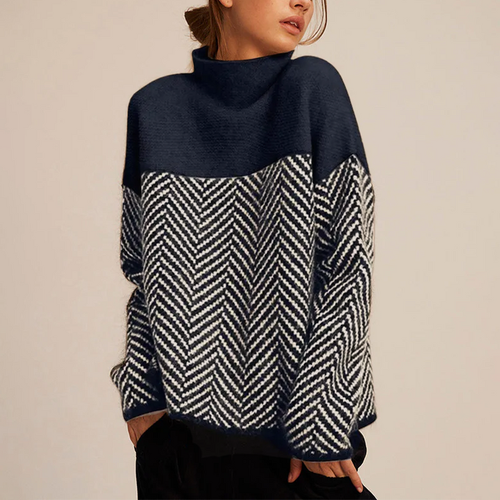 ADELIE | Col roulé premium fabriqué à partir d'un tricot exquis 
