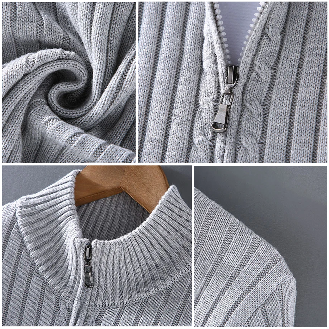 Massimo - Cardigan en coton chic 