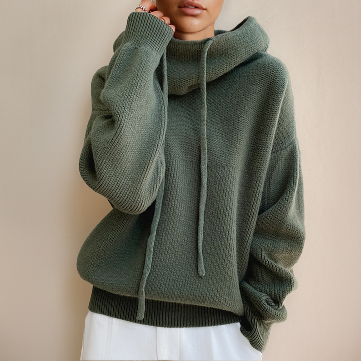 Charlotte | Pull à col roulé en laine mérinos 