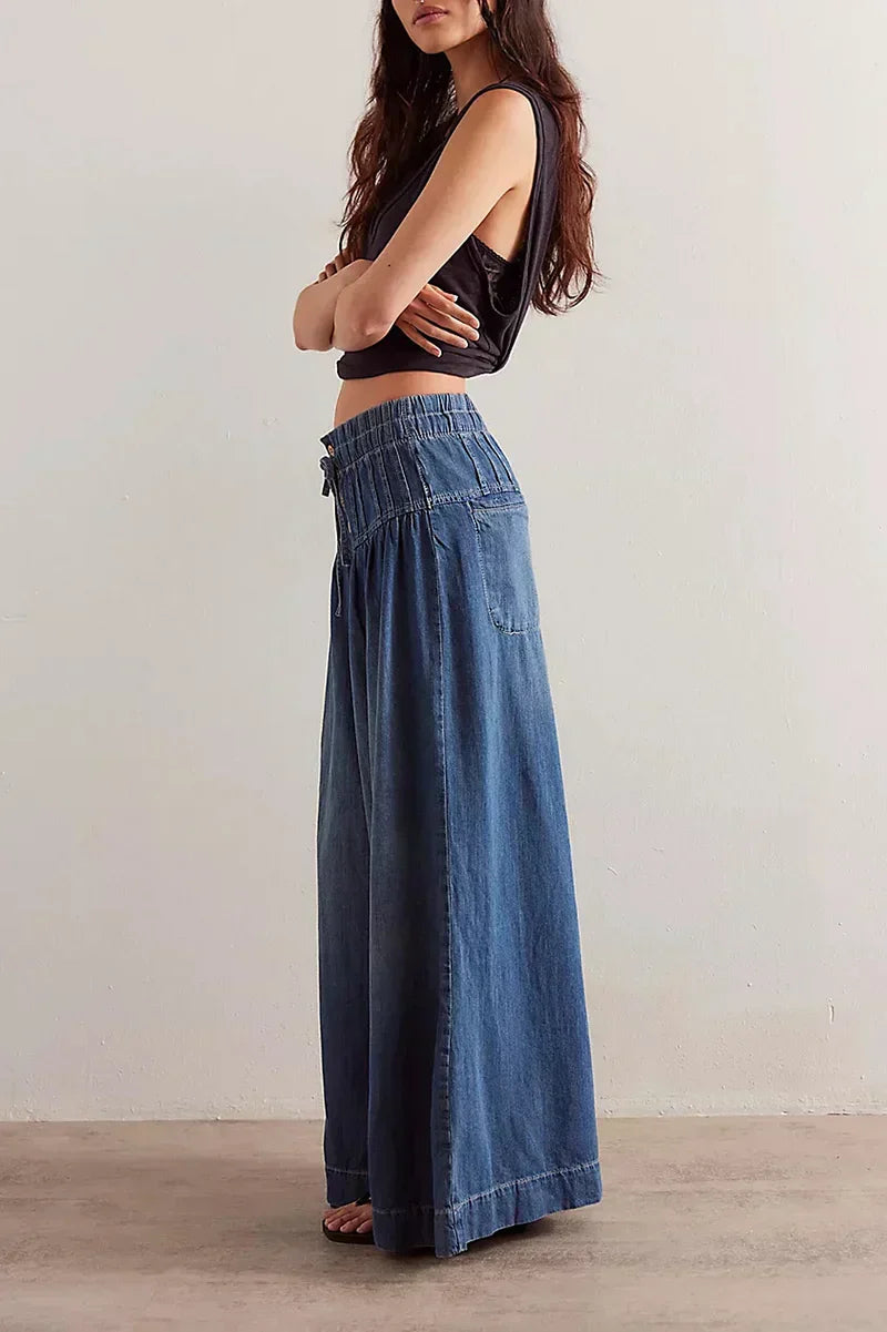 Jeans amples et élégants 