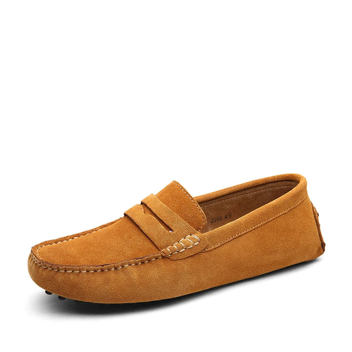 Mocassins en daim décontractés 