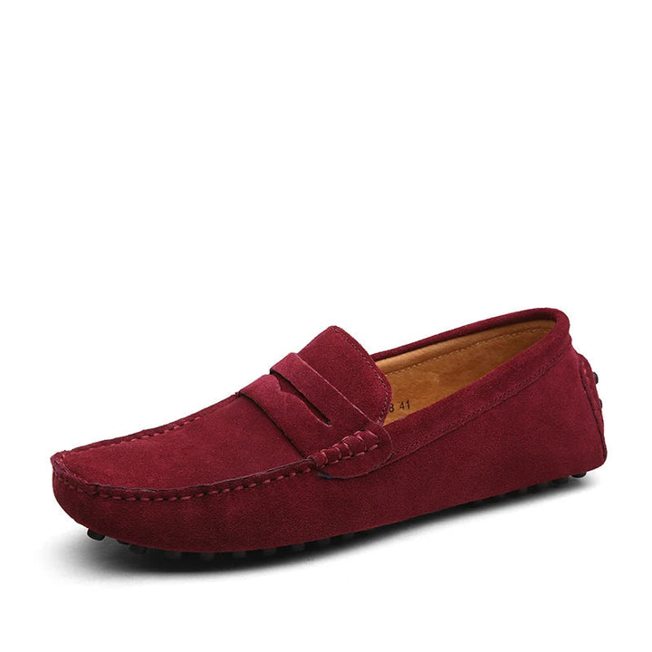 Mocassins en daim décontractés 