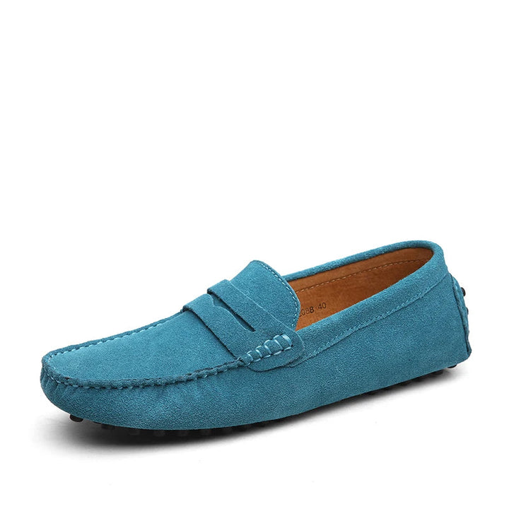 Mocassins en daim décontractés 