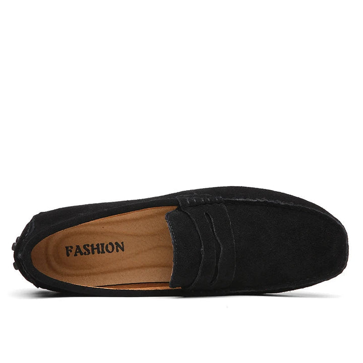 Mocassins en daim décontractés 