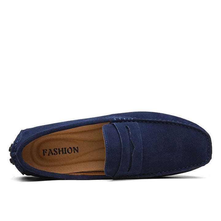 Mocassins en daim décontractés 