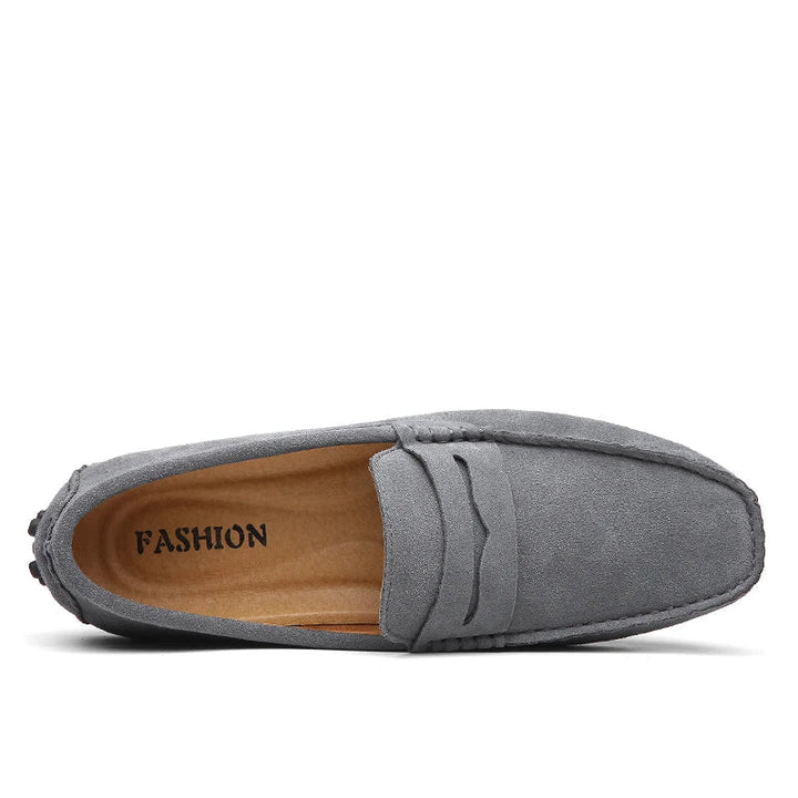 Mocassins en daim décontractés 