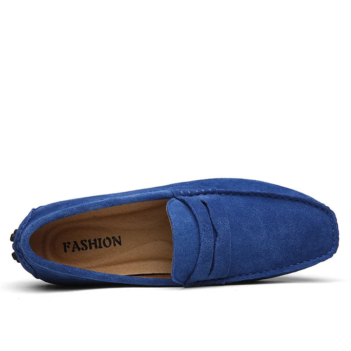 Mocassins en daim décontractés 