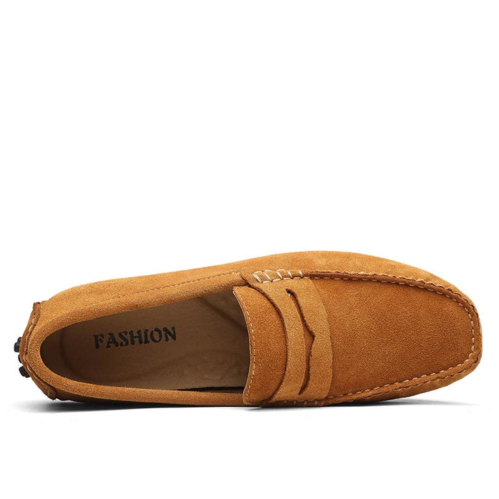 Mocassins en daim décontractés 