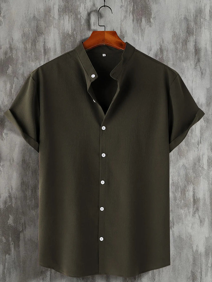 Chemise d'été à manches courtes 