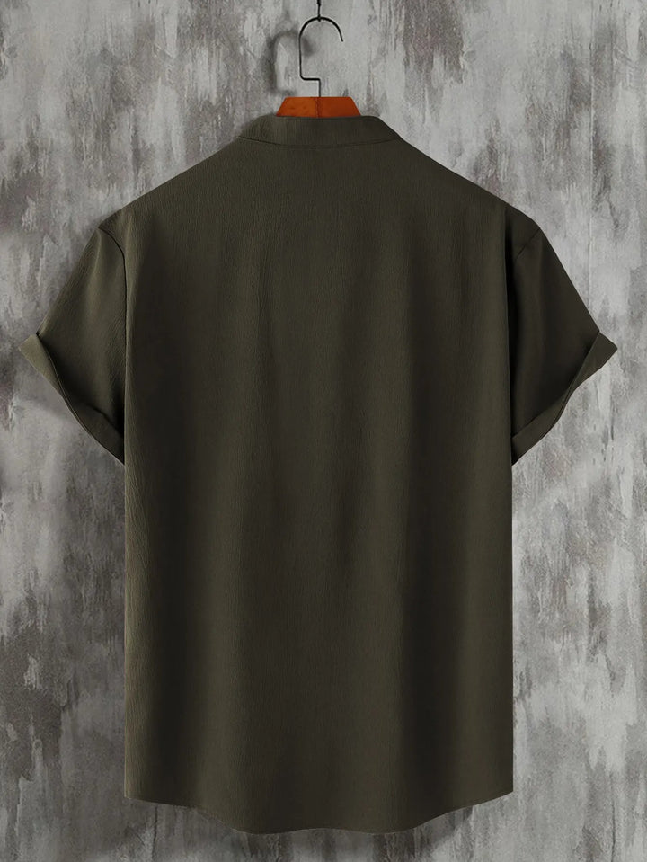 Chemise d'été à manches courtes 
